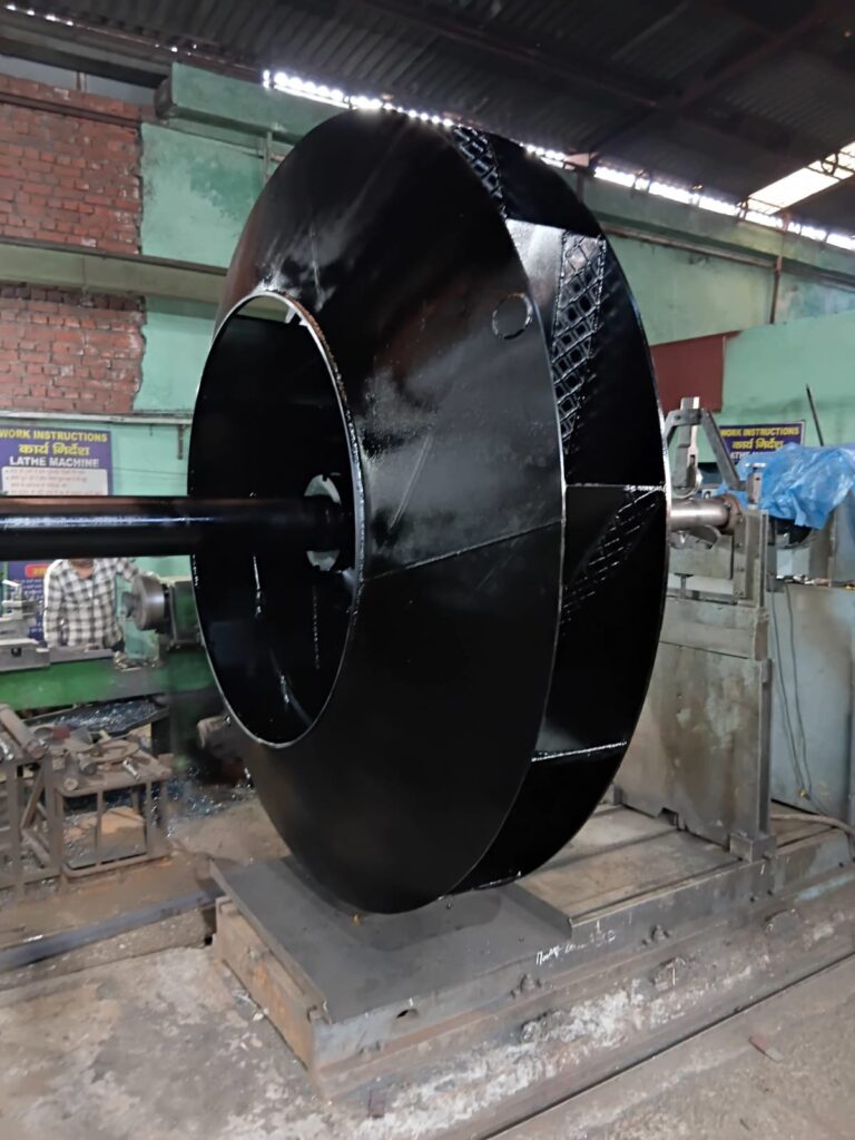 id fan impeller with shaft